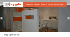 Desktop Screenshot of hg-mello.de