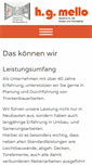 Mobile Screenshot of hg-mello.de